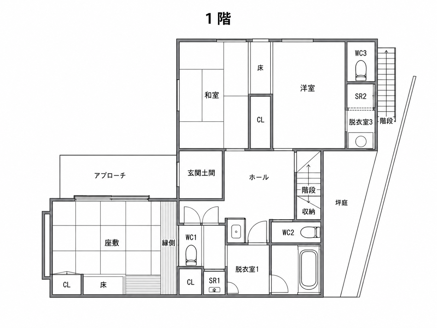 1階間取り図
