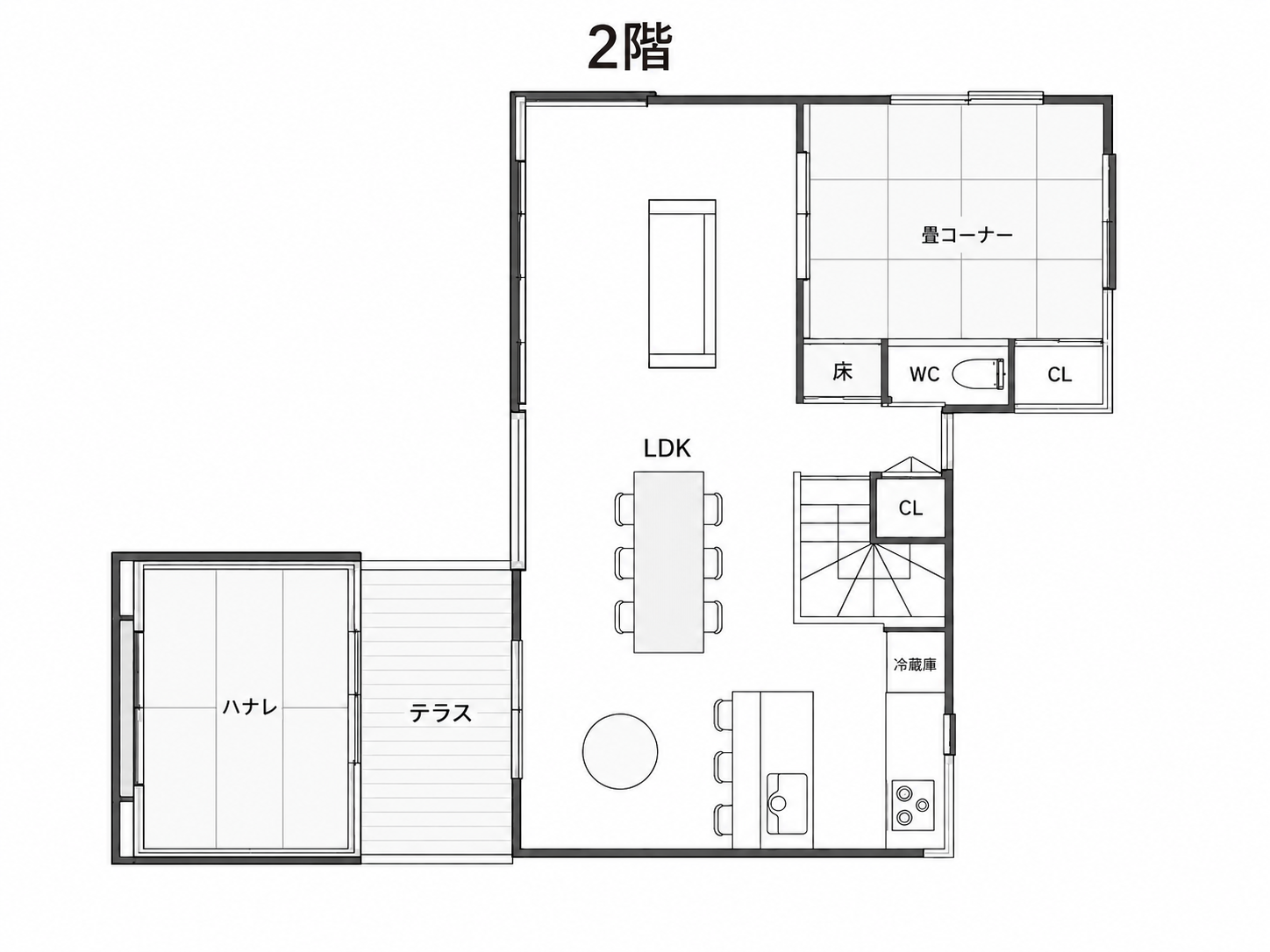 2階間取り図